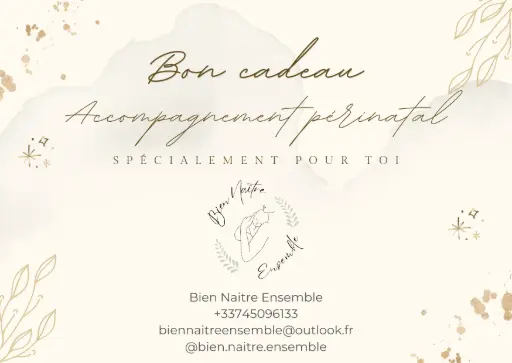 Carte cadeau - Atelier massage bébé